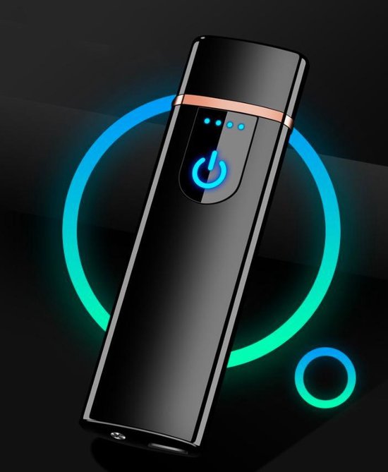 De Ultieme Aansteker (Windproof) - Touch Screen Lighter Elektrisch - Merkloos
