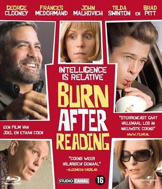Cover van de film 'Burn After Reading'