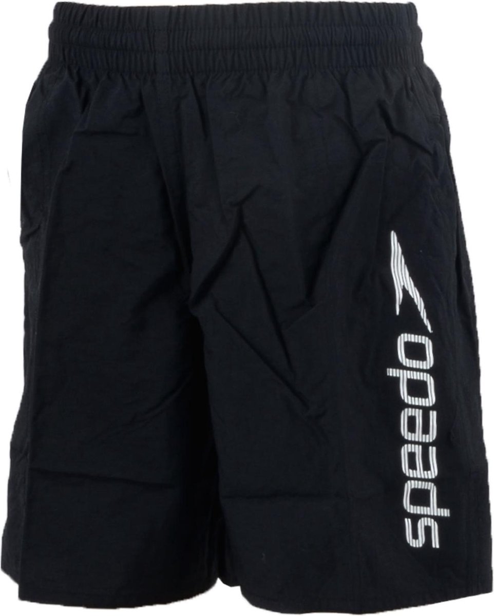 Speedo Challenge Boys Watershort Kinderen Zwembroek - Zwart-Wit - S