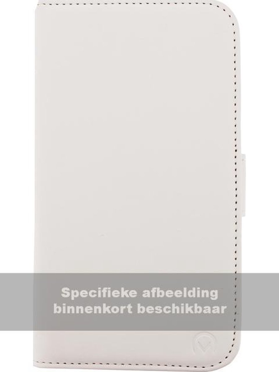 Samsung Galaxy Core Prime hoesje lederlook Wit