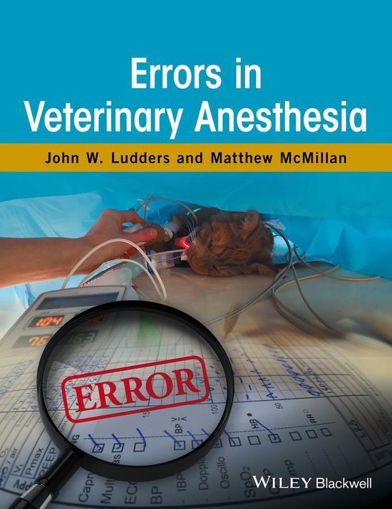 Errors in Veterinary Anesthesia - cover