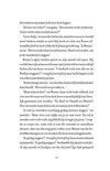 Bladzijde met tekst over Bruno, zijn moeder en een gesprek.