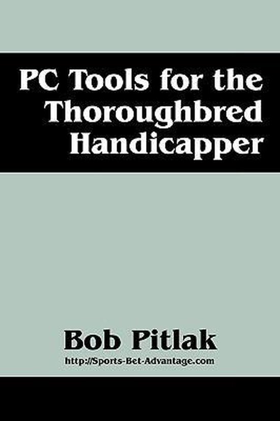 PC Tools for the Thoroughbred Handicapper - cover