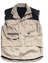 Havep bodywarmer C.L zand/zwart 5206 CRD XXLL