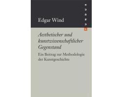 Aesthetischer und kunstwissenschaftlicher Gegenstand