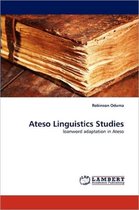 Ateso Linguistics Studies