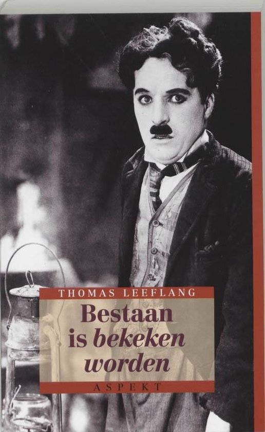 Cover van het boek 'Bestaan is bekeken worden' van Thomas Leeflang