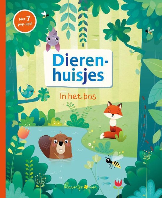 Pop-up boek Dierenhuisjes 0 - In het bos