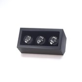 Luxe watchwinder voor 3 automaten, horlogeopwinder MZW-3