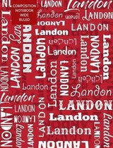 Landon Composition Notebook Wide Ruled