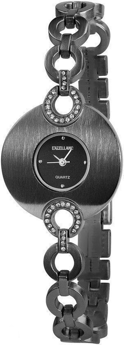 Excellanc - Polshorloge - 32 mm - Quartz uurwerk - Antraciet