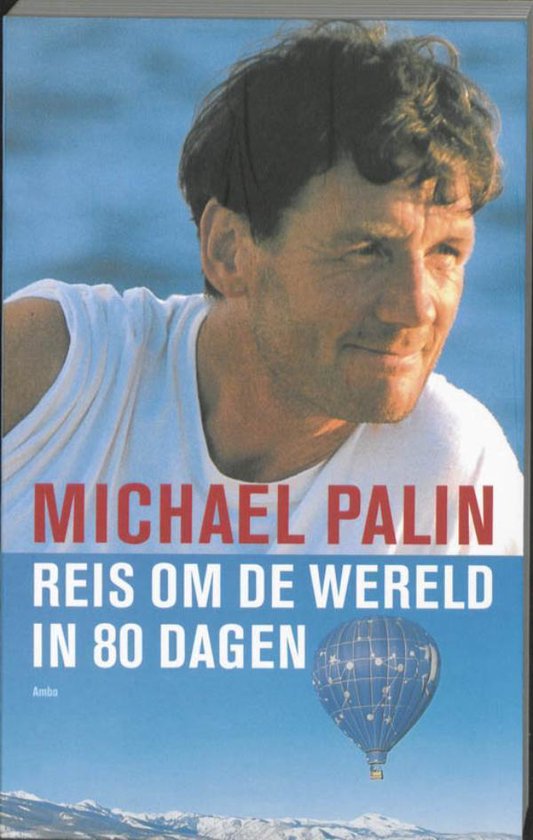 Cover van het boek 'Reis om de wereld in 80 dagen' van M. Palin