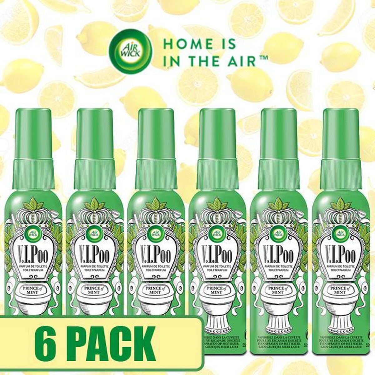 Air Wick Spray VIPoo Prince of Mint 55 ml - Comparer avec