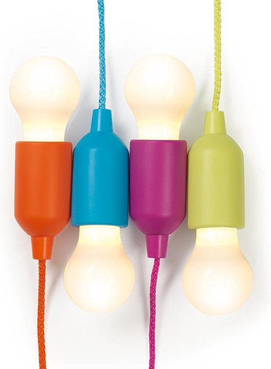 EASYmaxx LED-lampen aan koord (4-delig) | bol