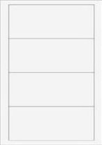 Beschrijfbare etiketten, voor deuren 40 stuks