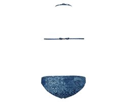 Shiwi Triangle bikini denim paisley - monaco blue