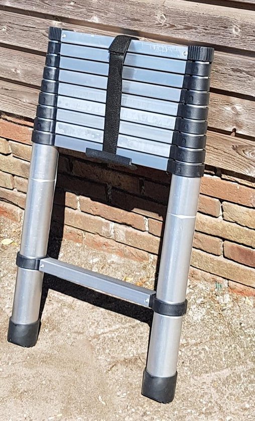Ladder uitschuifbaar Telescopische Aluminium lichtgewicht 290cm 2,9m