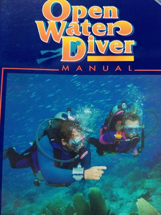 Open water diver manual.