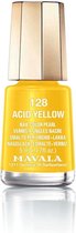 Mavala Mini Color, 128 Acid Yellow, 5ml