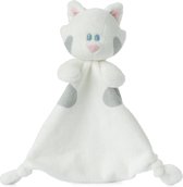 Buurpoes knuffeldoekje - 30 cm - Wit