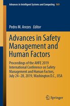Advances in Intelligent Systems and Computing 969 - Advances in Safety Management and Human Factors