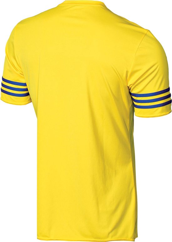 adidas Entrada 14 Sportshirt - Maat S - Mannen - geel/blauw | bol.com