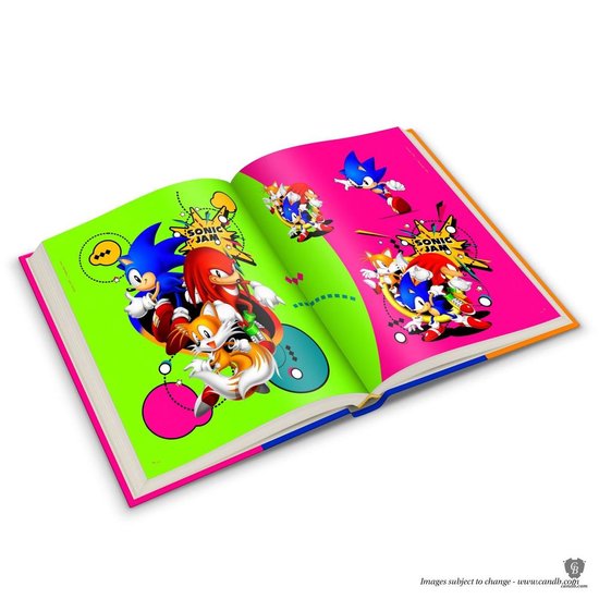 Sonic the hedgehog 25th anniversary art book