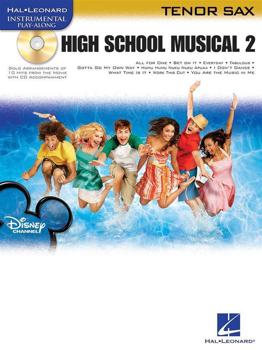Hal Leonard Instrumental Play-Along: High School Musical 2 (Tenor Saxophone) Bladmuziek