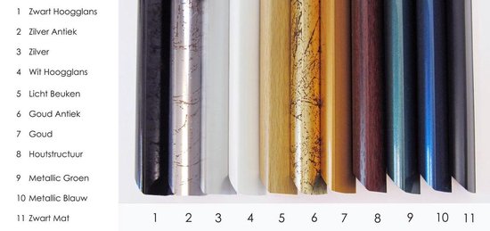 Homedecoration Easy - Cadre photo - Format photo 30x68 cm - Plastique - Argent