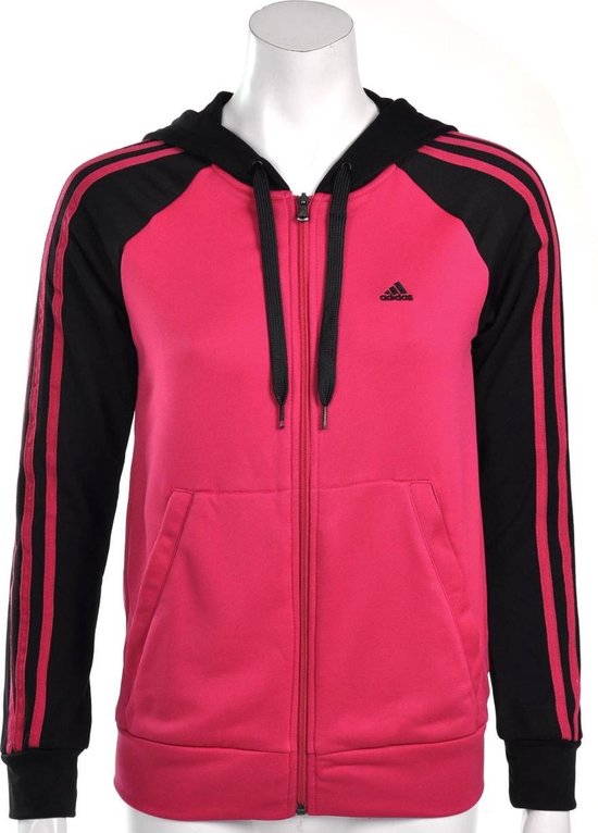 adidas Young Knit Suit - Trainingspak - Dames - Maat XS - Roze;Zwart |  bol.com