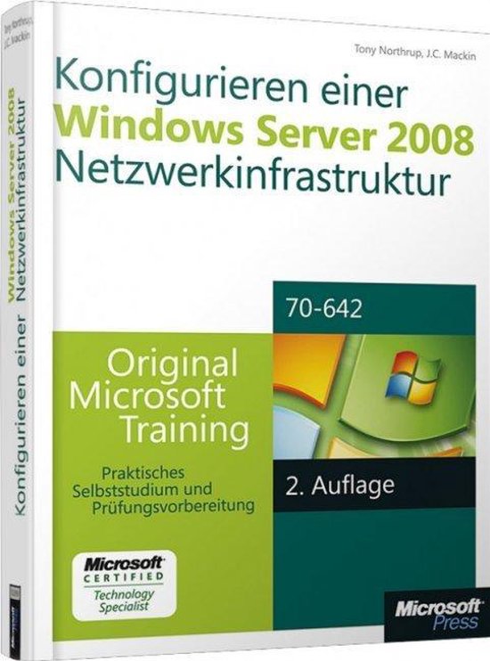 Konfigurieren Einer Windows Server 2008-Netzwerkinfrastruktu ... - cover