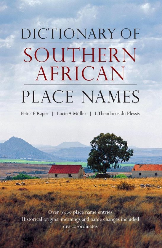 Dictionary of Southern African Place Names - cover