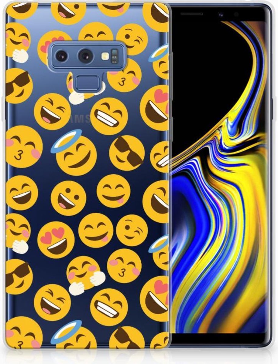 Back Cover voor Samsung Galaxy Note 9 TPU bumper Emoji