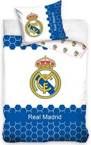 Real Madrid Dekbedovertrek Blauw 140x200