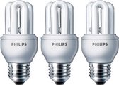 Philips Spaarlamp Genie 8W E27 - 3 stuks
