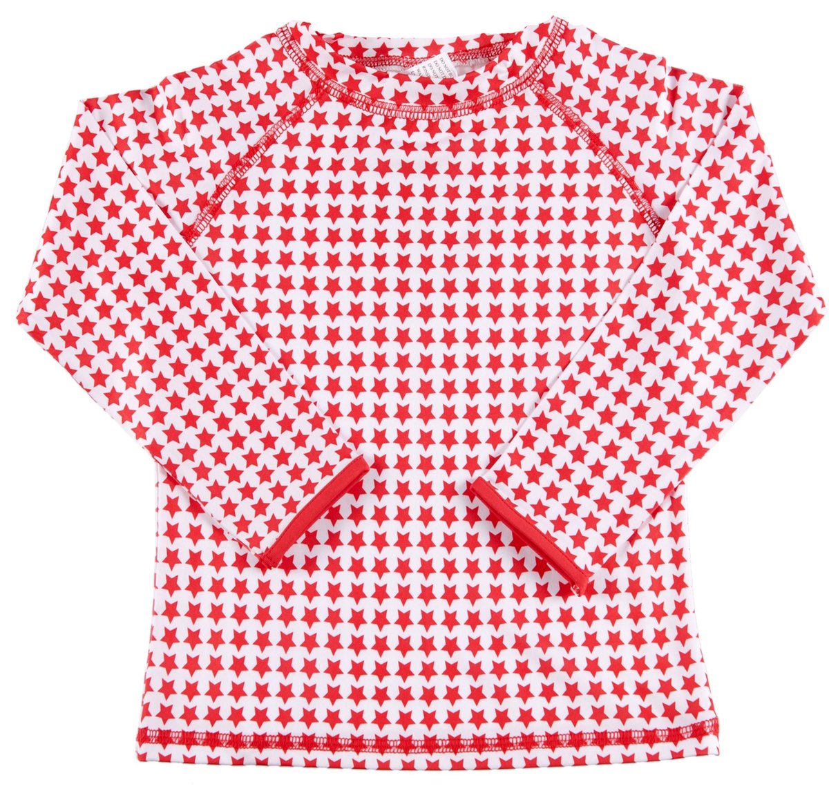 Ducksday - Zwemshirt - UV werend - UPF50+ - sneldrogend - lange mouwen - meisje - Star - 9 - 10 jaar