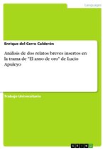 Análisis de dos relatos breves insertos en la trama de 'El asno de oro' de Lucio Apuleyo