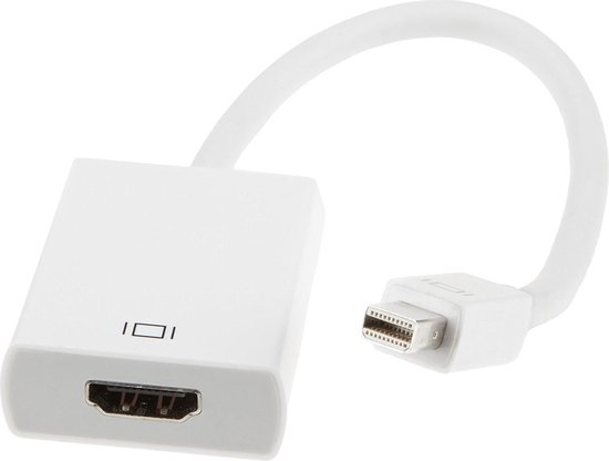 Mini Displayport / Thunderbolt naar HDMI Female Kabel Adapater - Voor Apple  Macbook... | bol.com