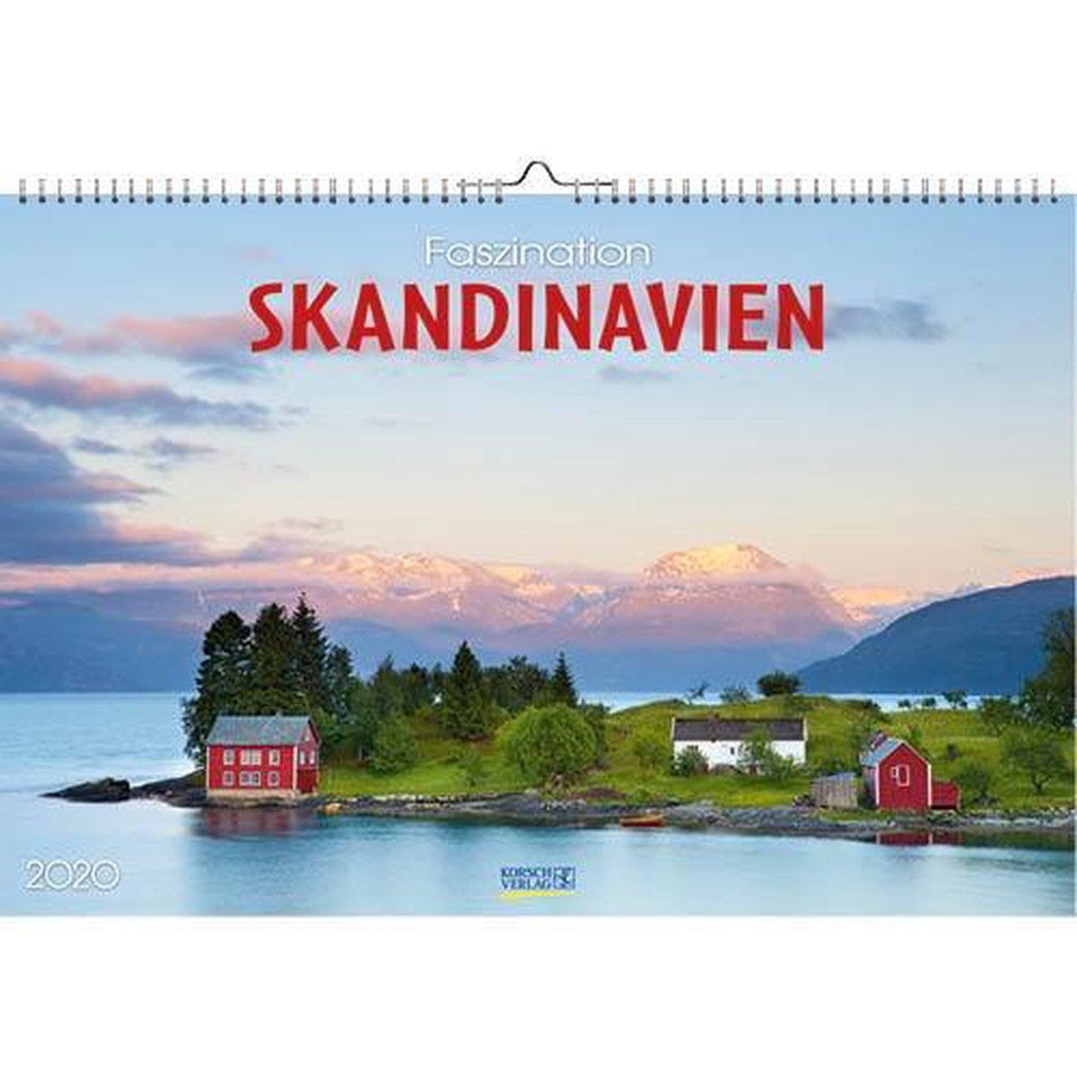 Kalender 2020 Scandinavië (58x39)