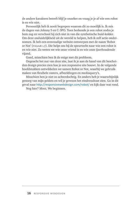 Responsive webdesign