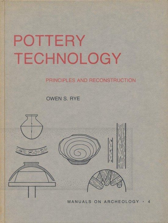 Pottery Technology, Owen S. Rye 9780960282227 Boeken