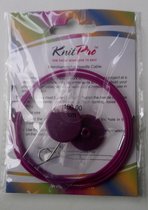 KnitPro Kabel 100cm paars.