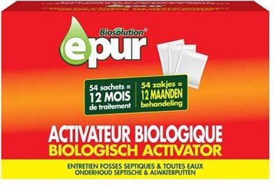 Epur biologisch activator '54 zakjes' 1350 g | bol.com