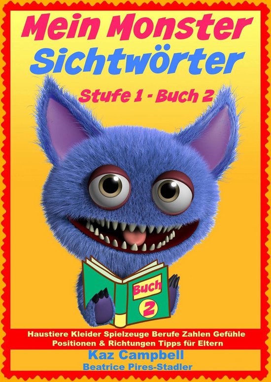 Mein Monster - Sichtwörter - Stufe 1 Buch 2
