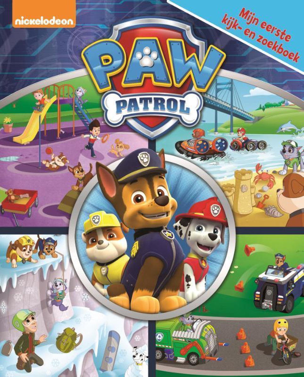 Paw Patrol - Mijn eerste kijk- en zoekboek | 9789463130646 | Boeken |  bol.com