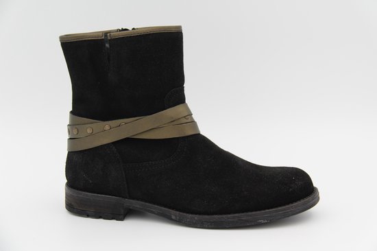 Piedro laars zwart nubuck brons- maat 39 | bol.com