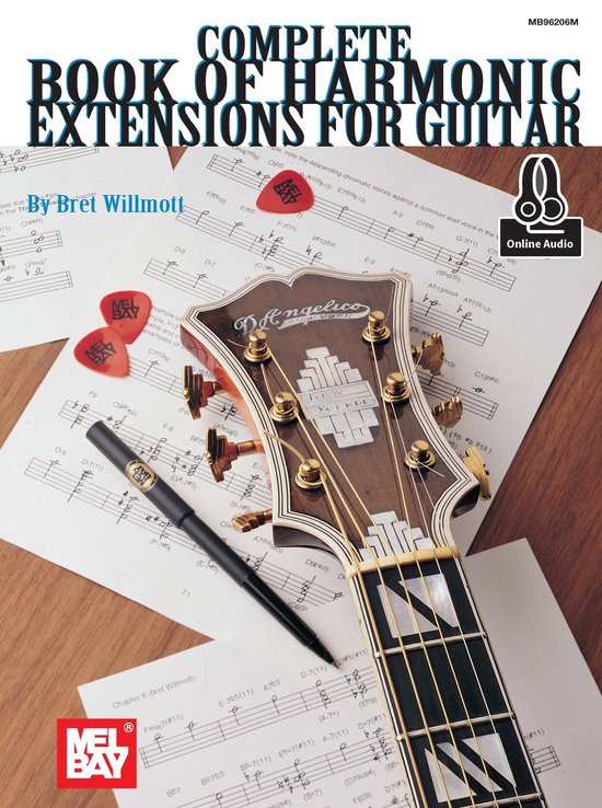 Complete Book of Harmonic Extensions for Guitar - cover