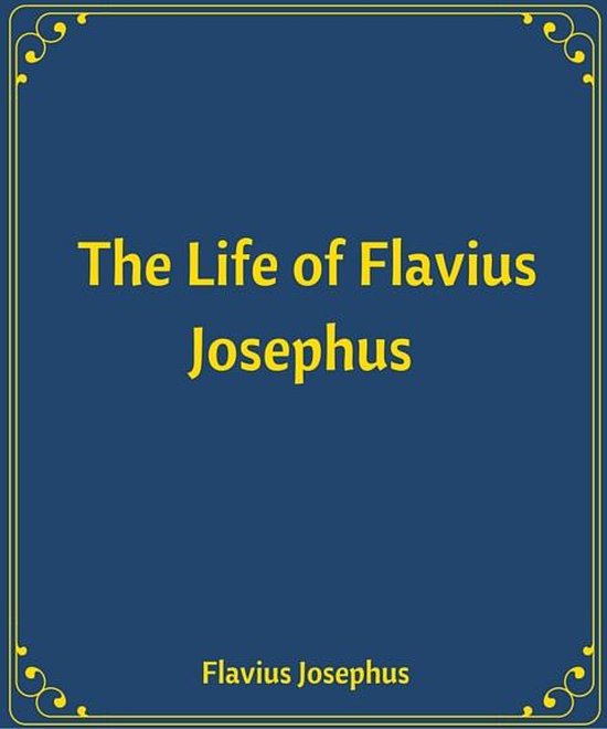 The Life of Flavius Josephus - cover