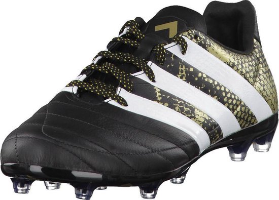 Negende beweging drinken adidas ACE 16.2 FG Voetbalschoenen - Maat 44 2/3 - Mannen - zwart/wit/goud  | bol.com