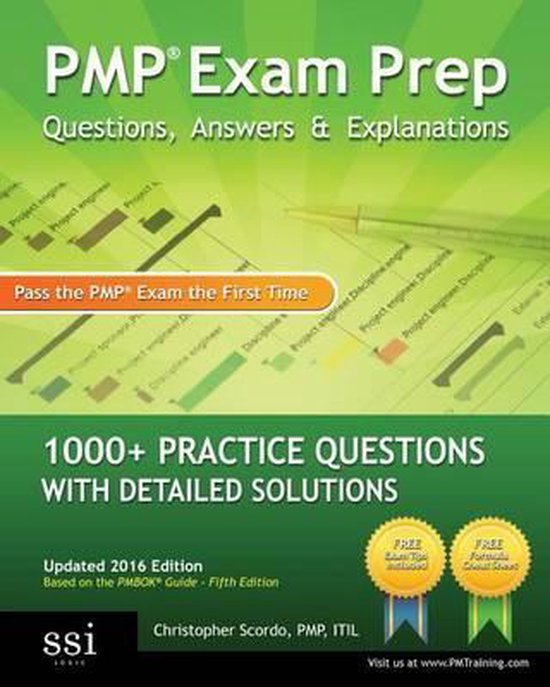 Pmp Exam Prep Questions, Answers, & Explanations - cover